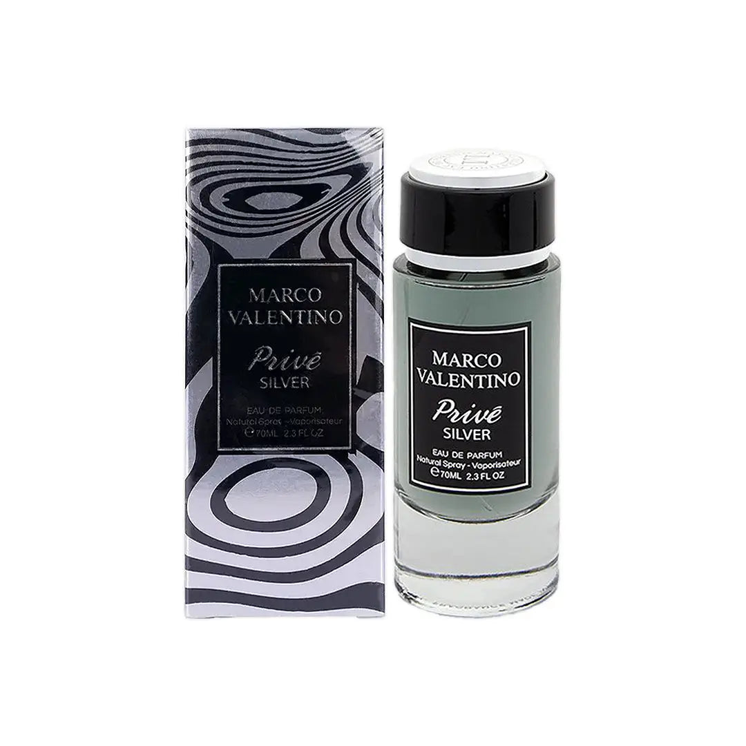 52610-Marco Valentino Prive Silver EDP 70ML +1