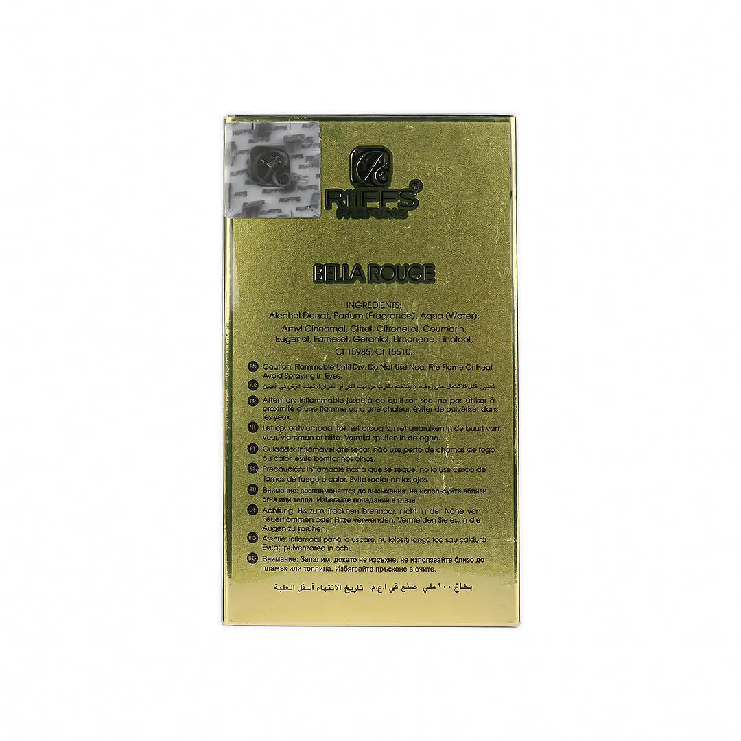 Riiffs Bella Rouge EDP 100ml-Women