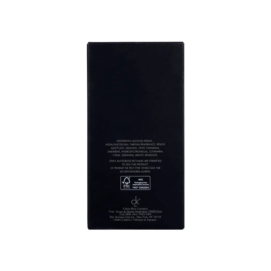 Calvin Klein Be EDT 200ML +6