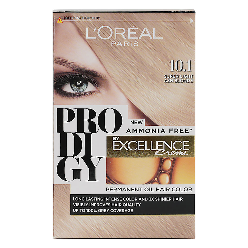 L'oreal Prodigy Permanent Oil Hair Color10.1Light Ash Blonde