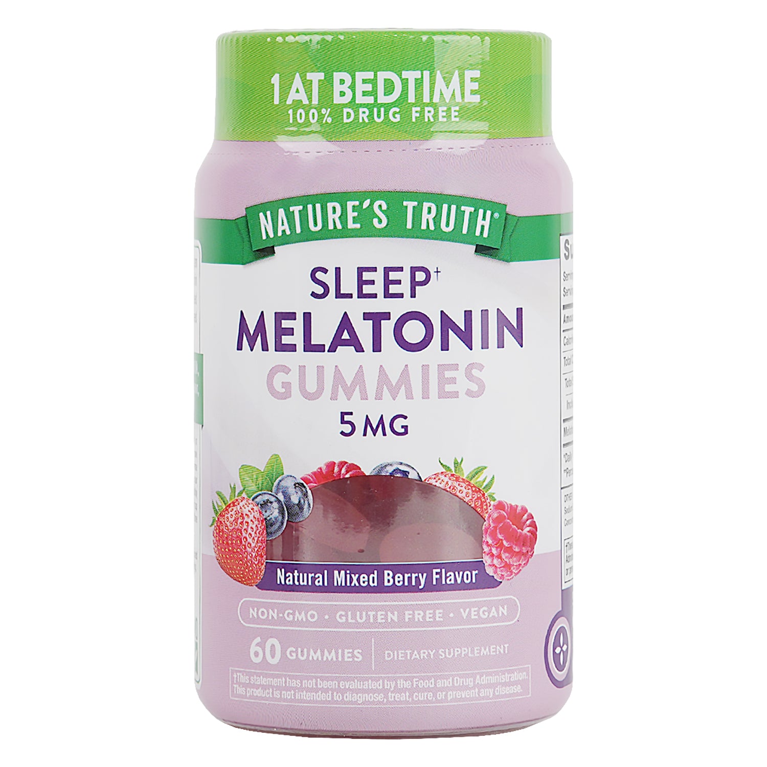 Nature's Truth Sleep Melatonin 5mg 60Gummies