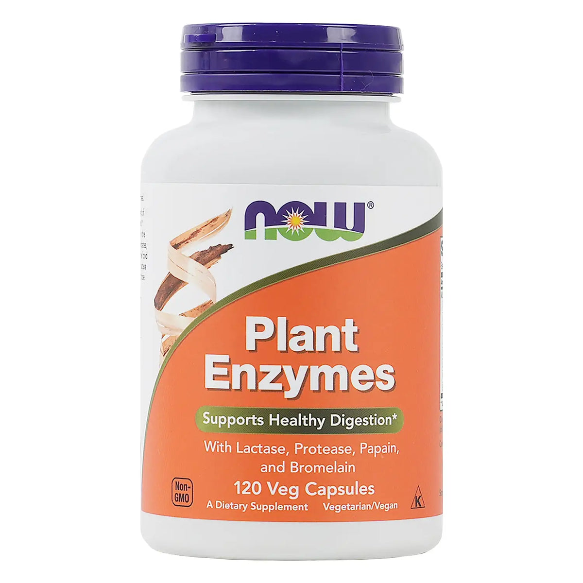 52778-NOW Plant Enzymes 120 Veg Capsules