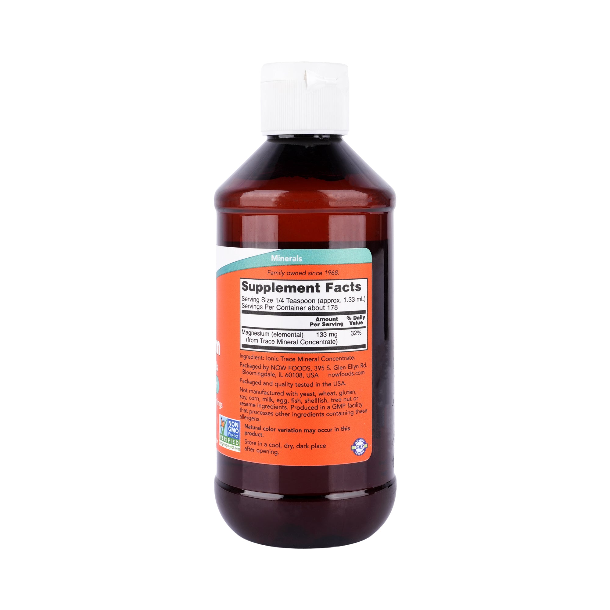 52779-NOW Magnesium Liquid 237ml +2