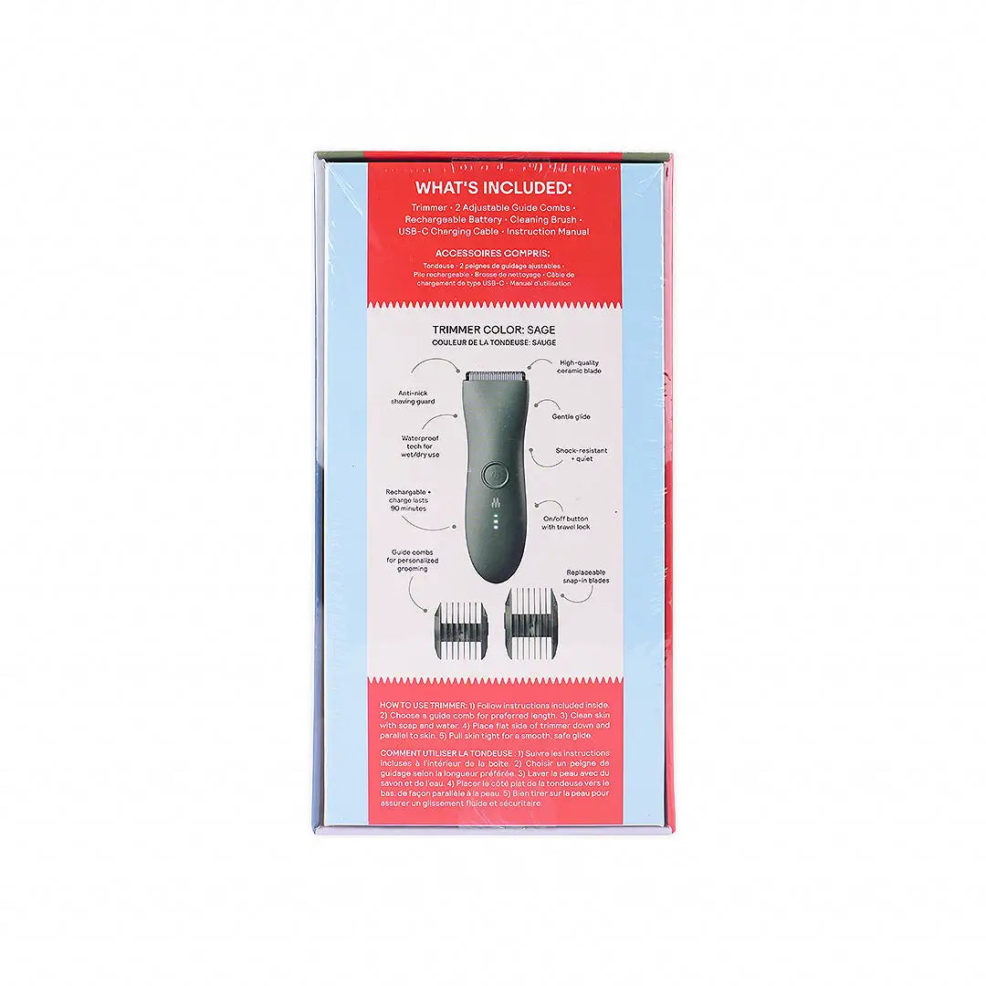 Meridian Body Hair Trimmer-Sage
