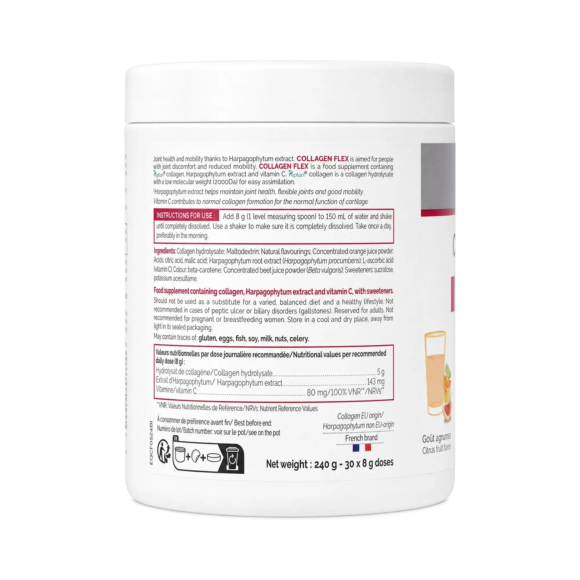 52790-Biocyte Collagen Flex Powder 240 Gm +2
