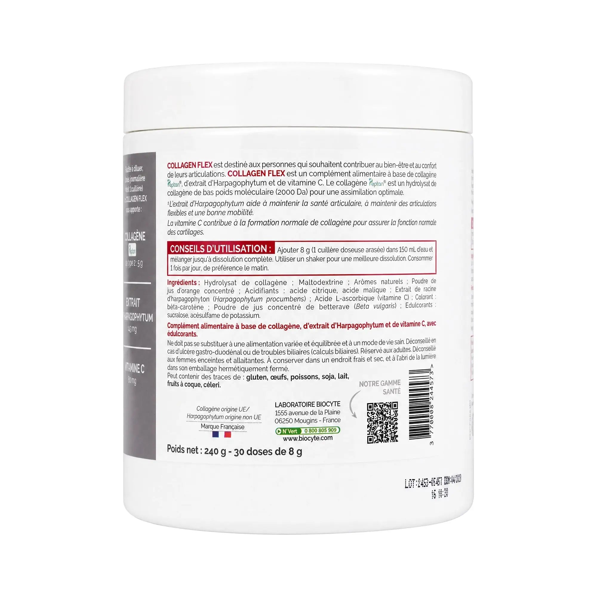 52790-Biocyte Collagen Flex Powder 240 Gm +3