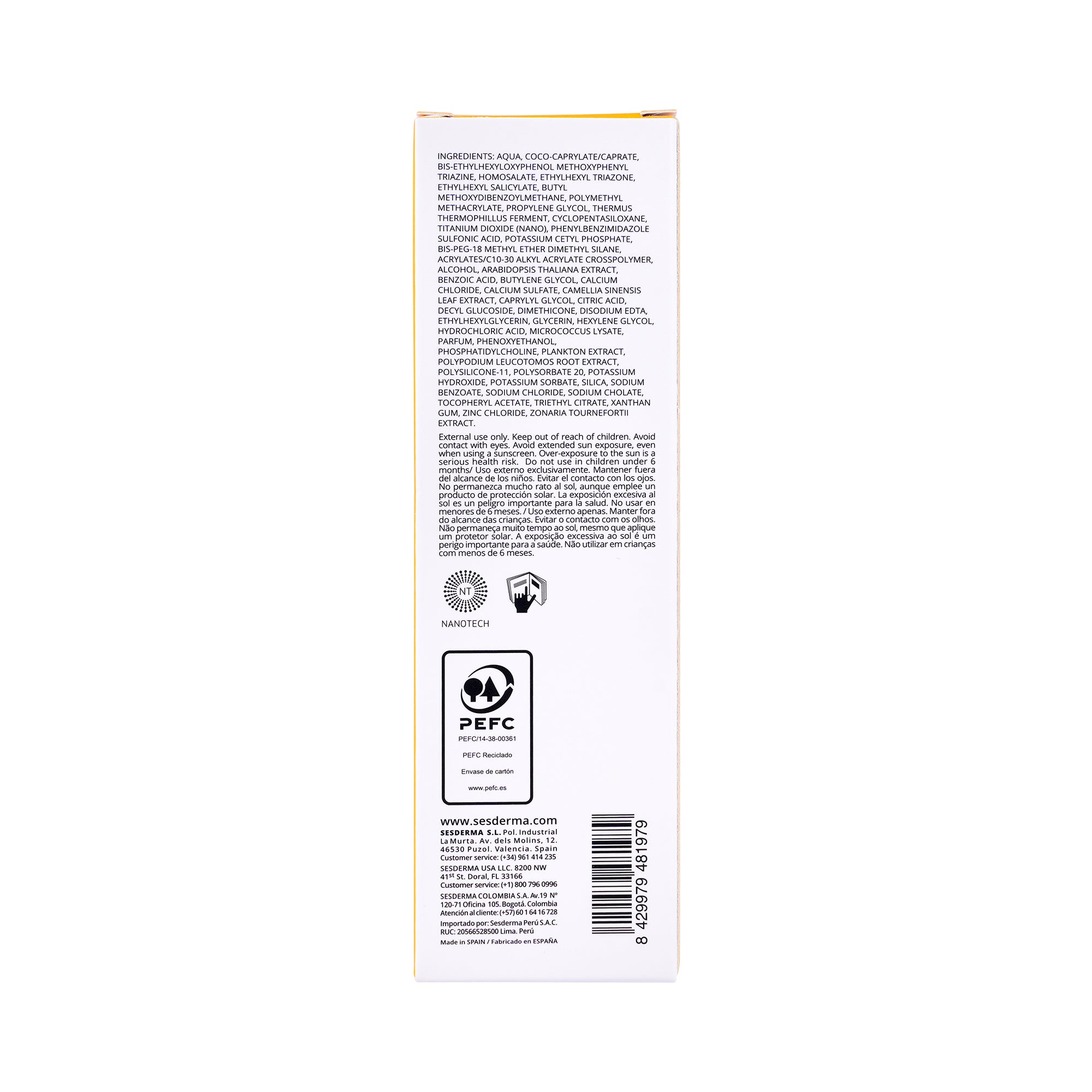 52808-Sesderma Repaskin Invisible Light Texture Fluido SPF50+ 50ml +2