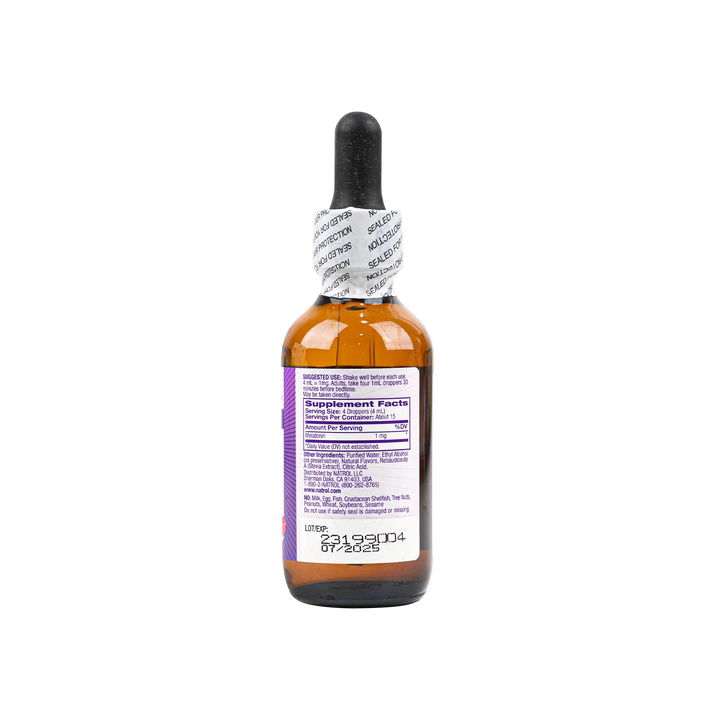 52812-Natrol Sleep Liquid Melatonin 1mg 60ml +1