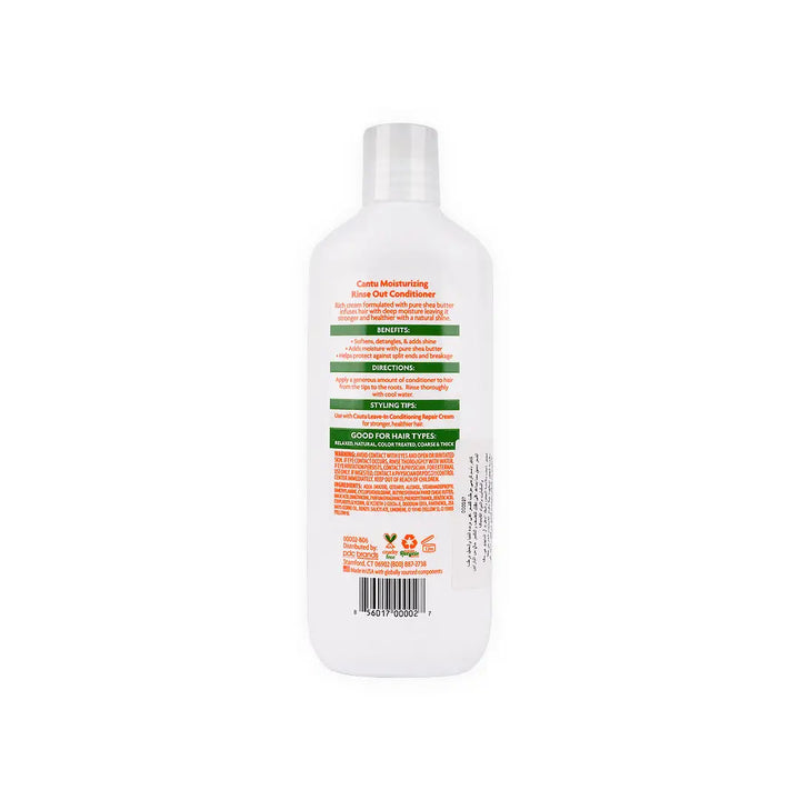 52818-Cantu Moisturizing Rinse Out Conditioner 400ml +2
