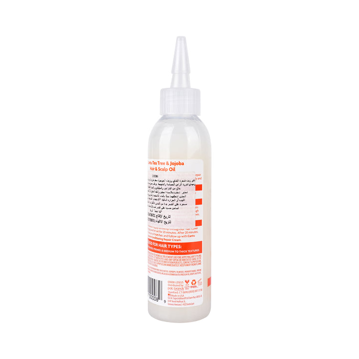 52819-Cantu Tea Tree &amp; Jojoba Hair &amp; Scalp Oil 180ml +1