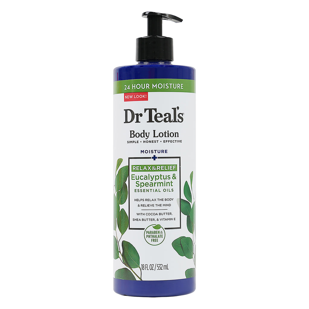 Dr Teals Eucalyptus & Spearmint Body Lotion 532ml