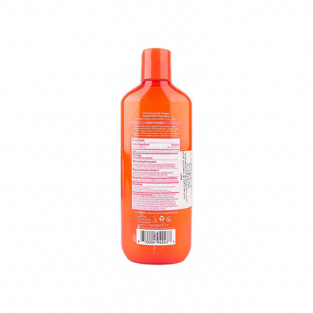 52824-Cantu Guava Scalp Relief Shampoo 400ml +1