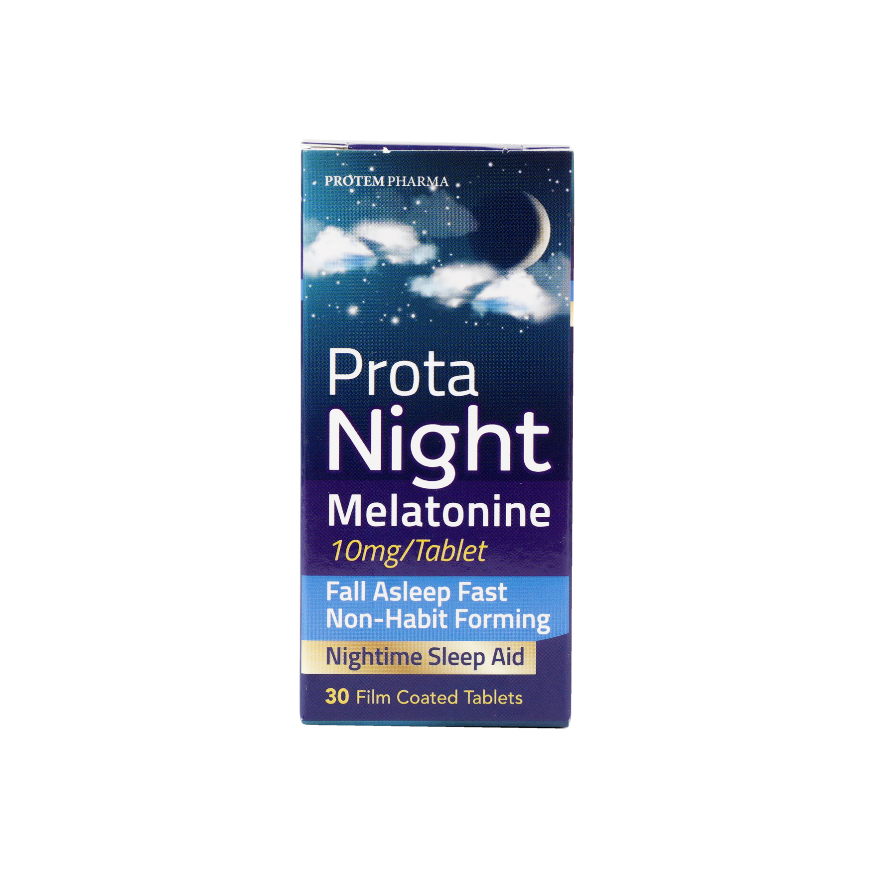 Protem Pharma Prota Night Melatonine 10mg 30 Tablets