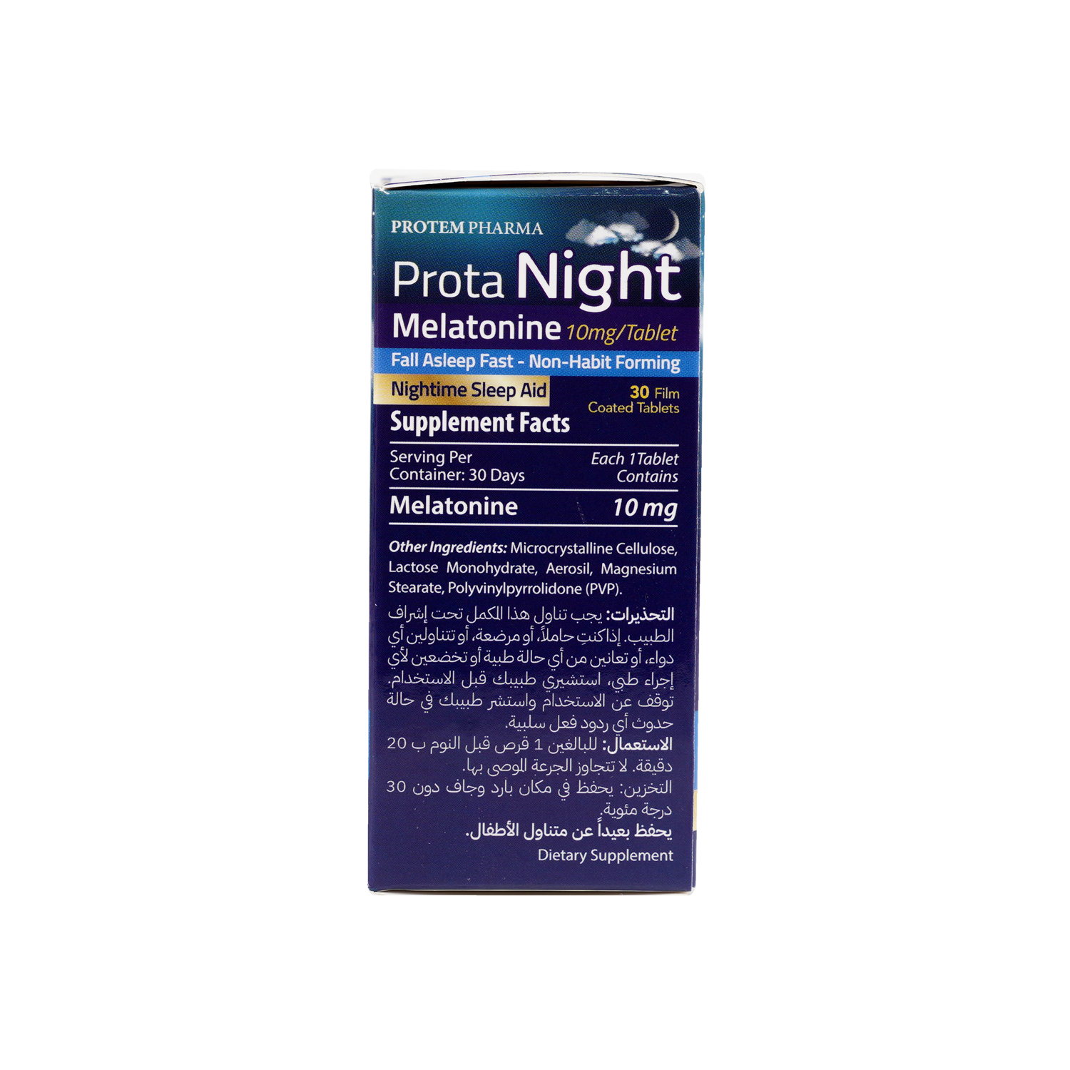 Protem Pharma Prota Night Melatonine 10mg 30 Tablets