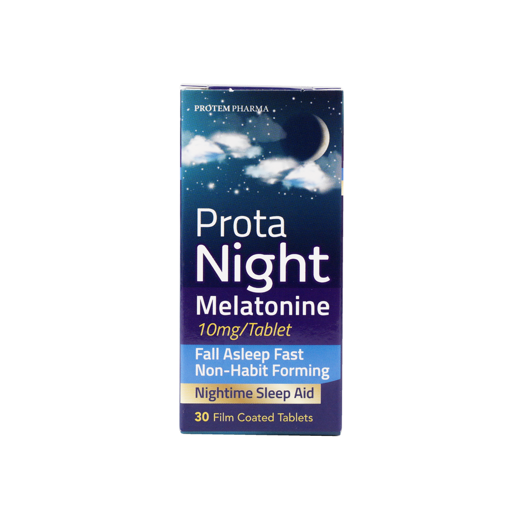 Protem Pharma Prota Night Melatonine 10mg 30 Tablets