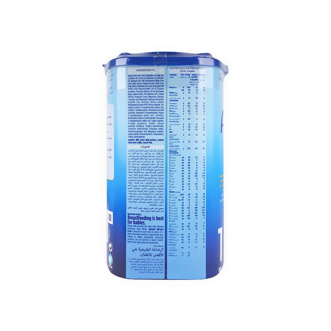 Aptamil Advance Cesar No.1 Milk 800gm-0-6 months