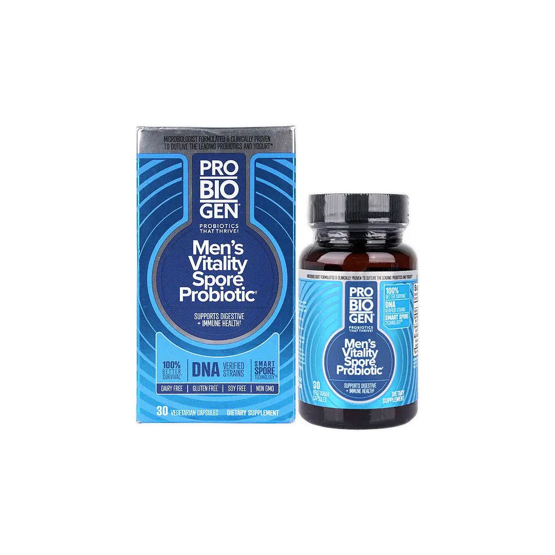 52835-Probiogen Mens Vitality Spore Probiotic 30 Veg Cap +1