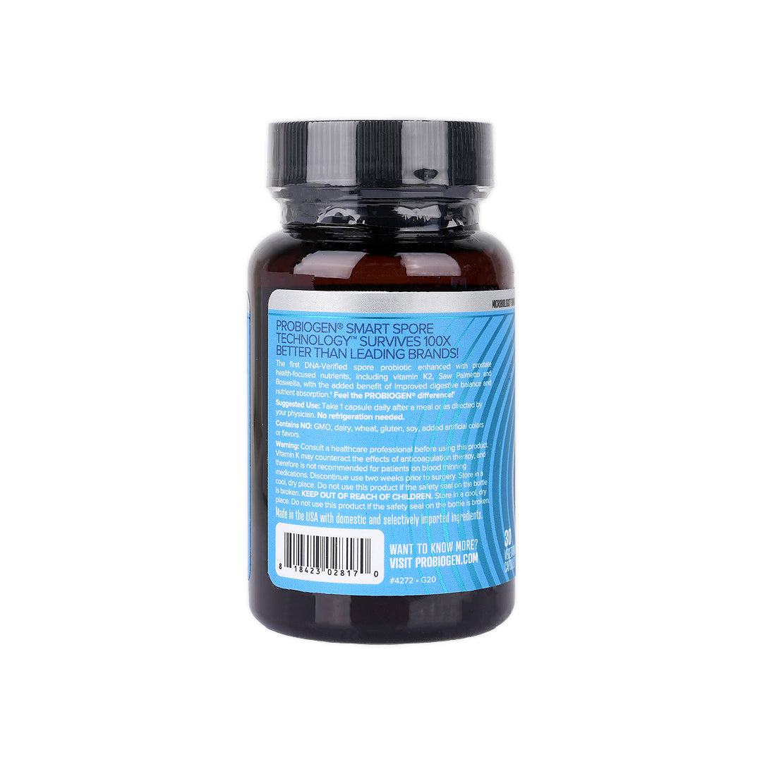 Probiogen Mens Vitality Spore Probiotic 30 Veg Cap
