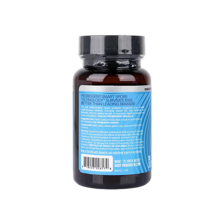 52835-Probiogen Mens Vitality Spore Probiotic 30 Veg Cap +3