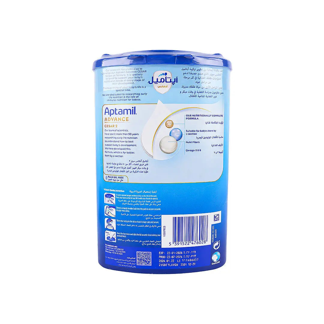 Aptamil Advance Cesar No.2 Milk 800gm-6-12 months