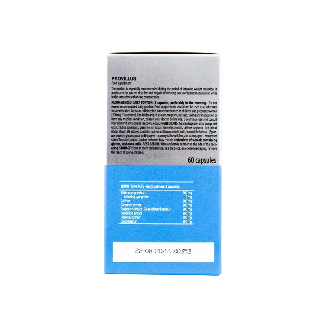 52837-Fit 4 Life Provillus Hydro Off 60 Capsules +7
