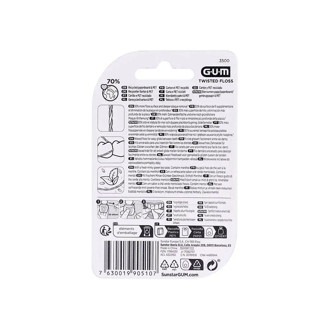 gum twisted floss 30m 3500