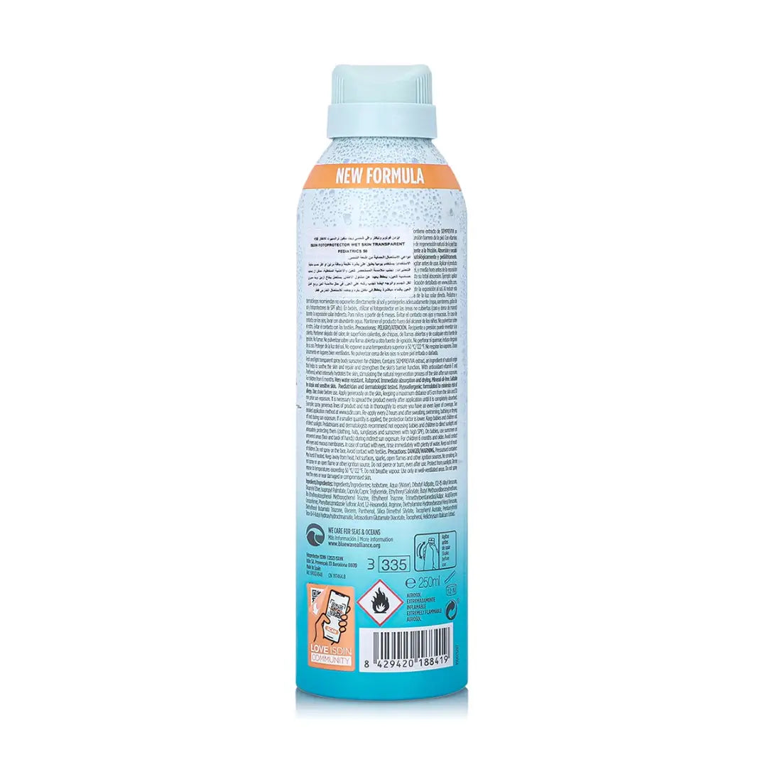 Isdin Fotoprotector Pediatrics Transparent Spray Spf50 250ml