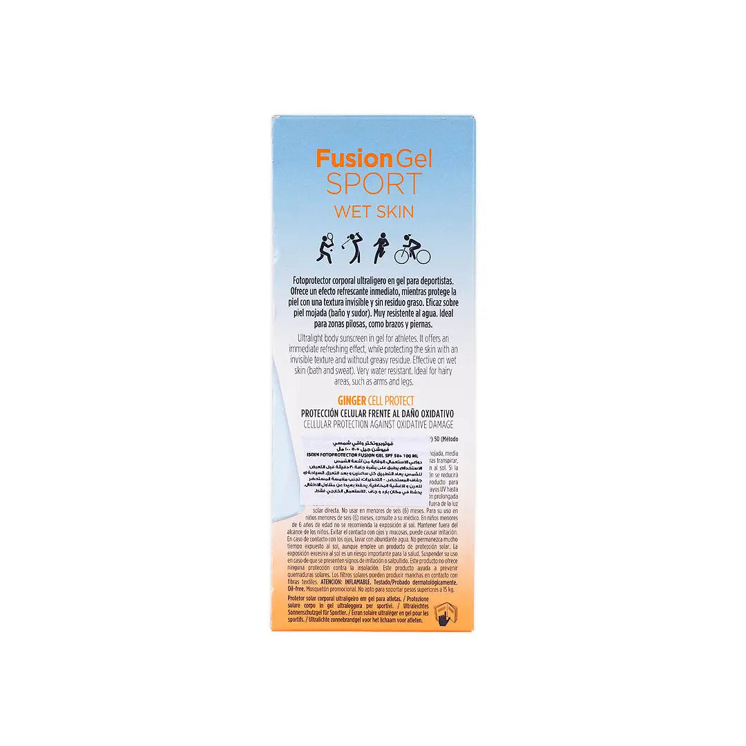 Isdin Fotoprotector Fusion Gel Sport Wet Skin Spf 50 100ml