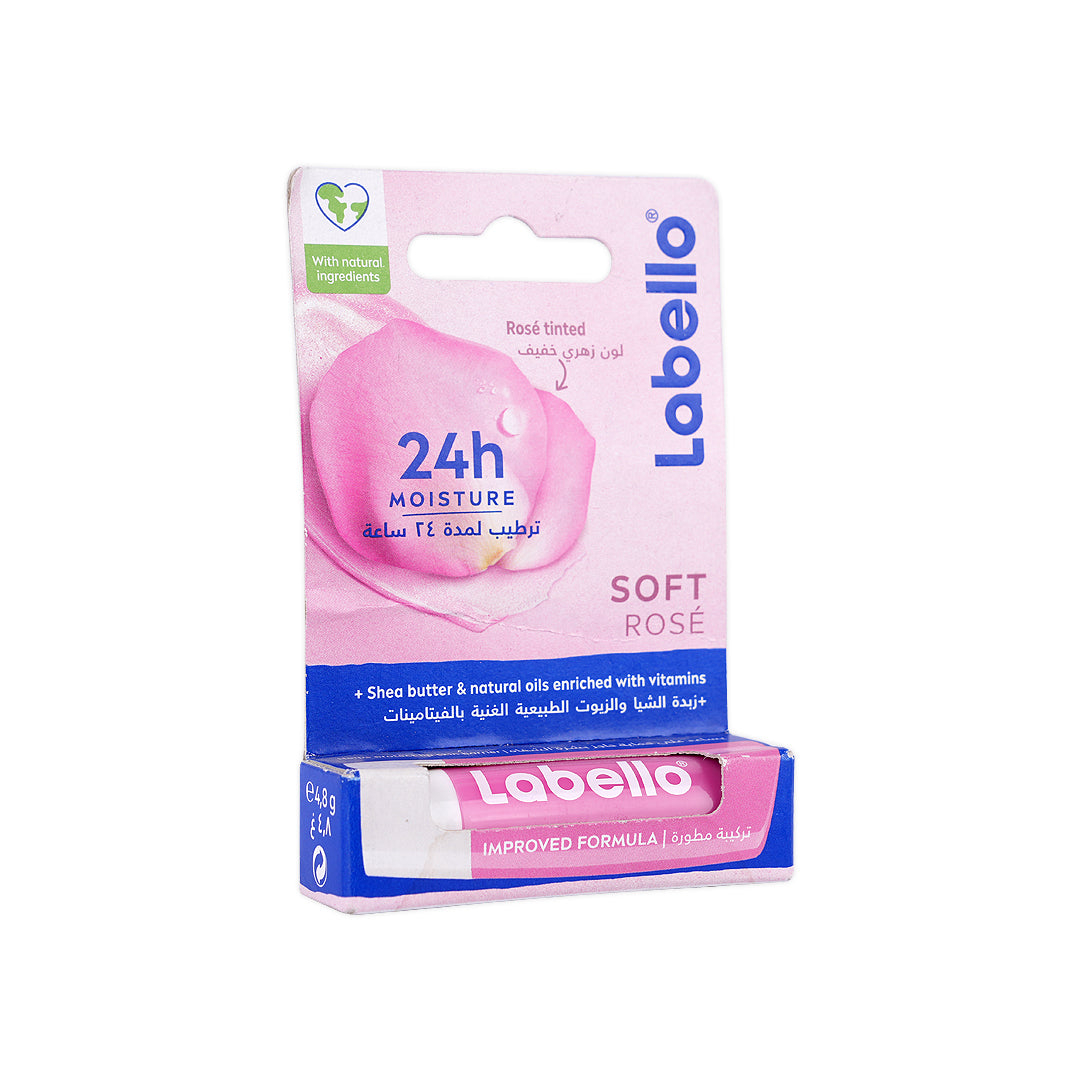 Labello 24h Moisture Lip Balm-Soft Rose