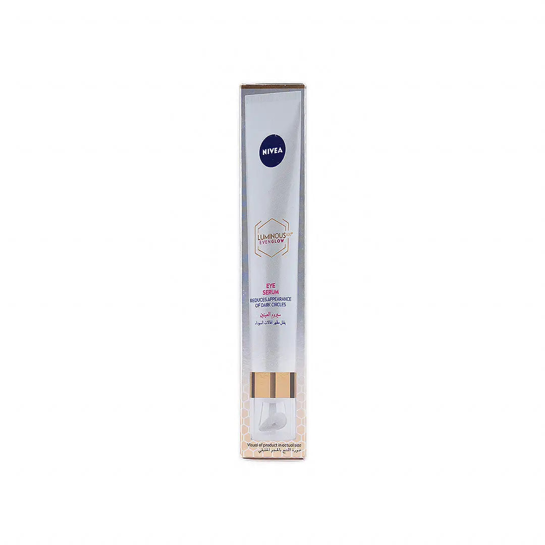 52869-Nivea Luminous Evenglow Eye Serum 15ml +4