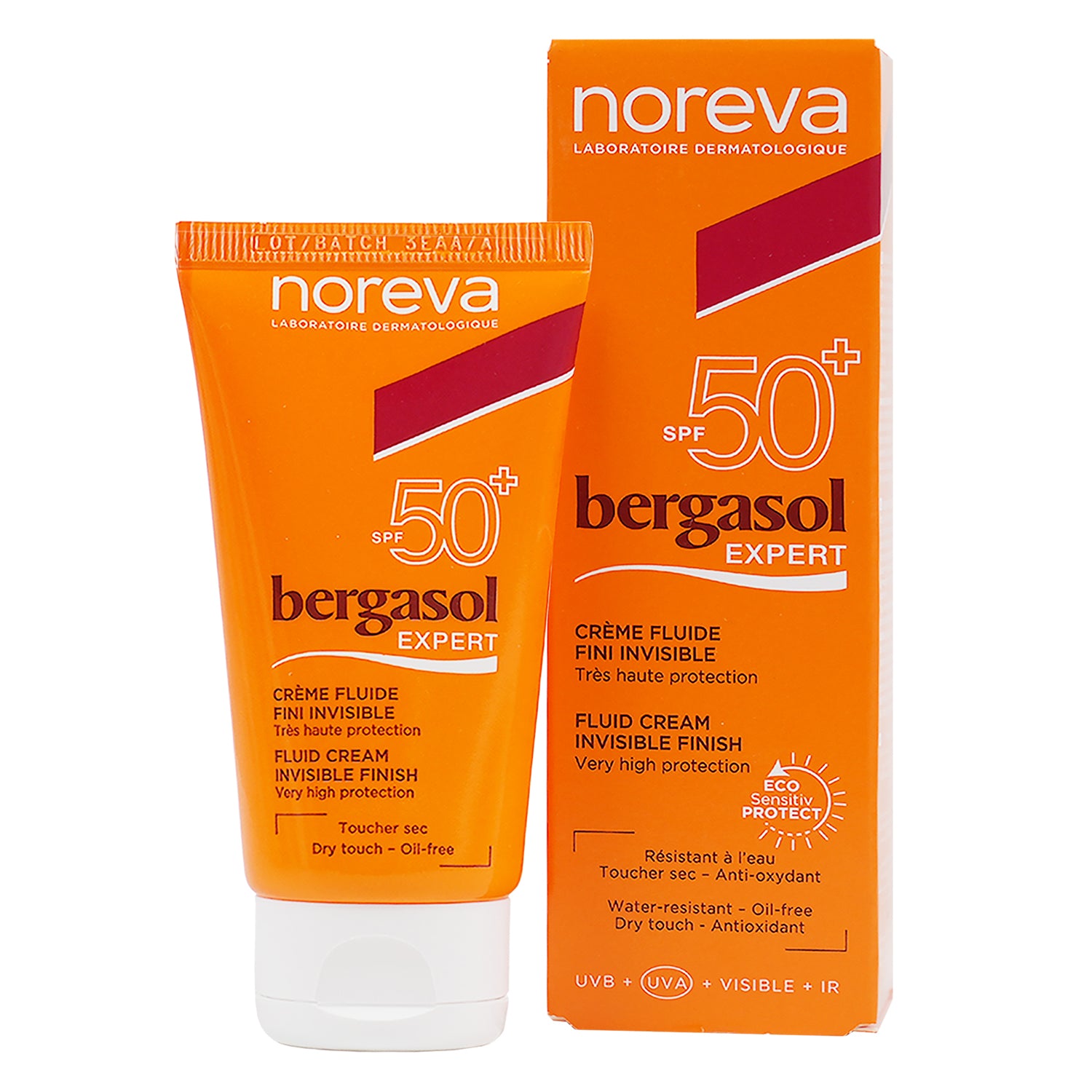 Noreva Bergasol Expert Fuild Cream Spf50+ 50ml