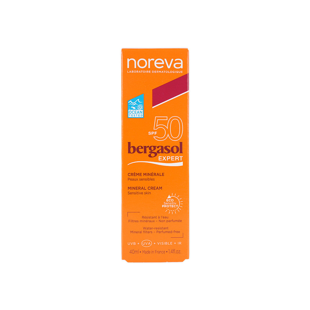 Noreva Bergasol Expert Mineral Cream Spf50+ 50ml