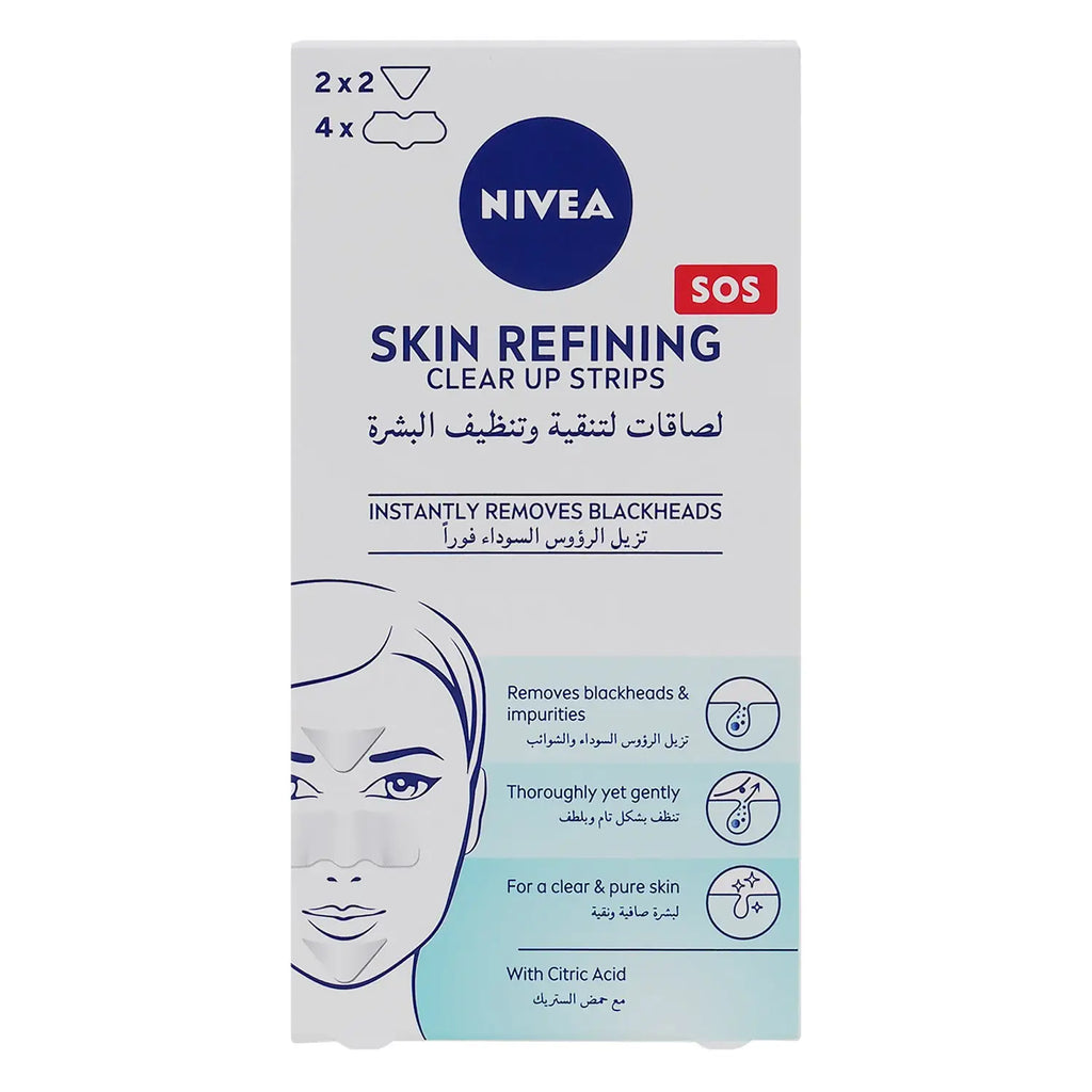 Nivea Skin Refining Clear Up Strips 6pcs