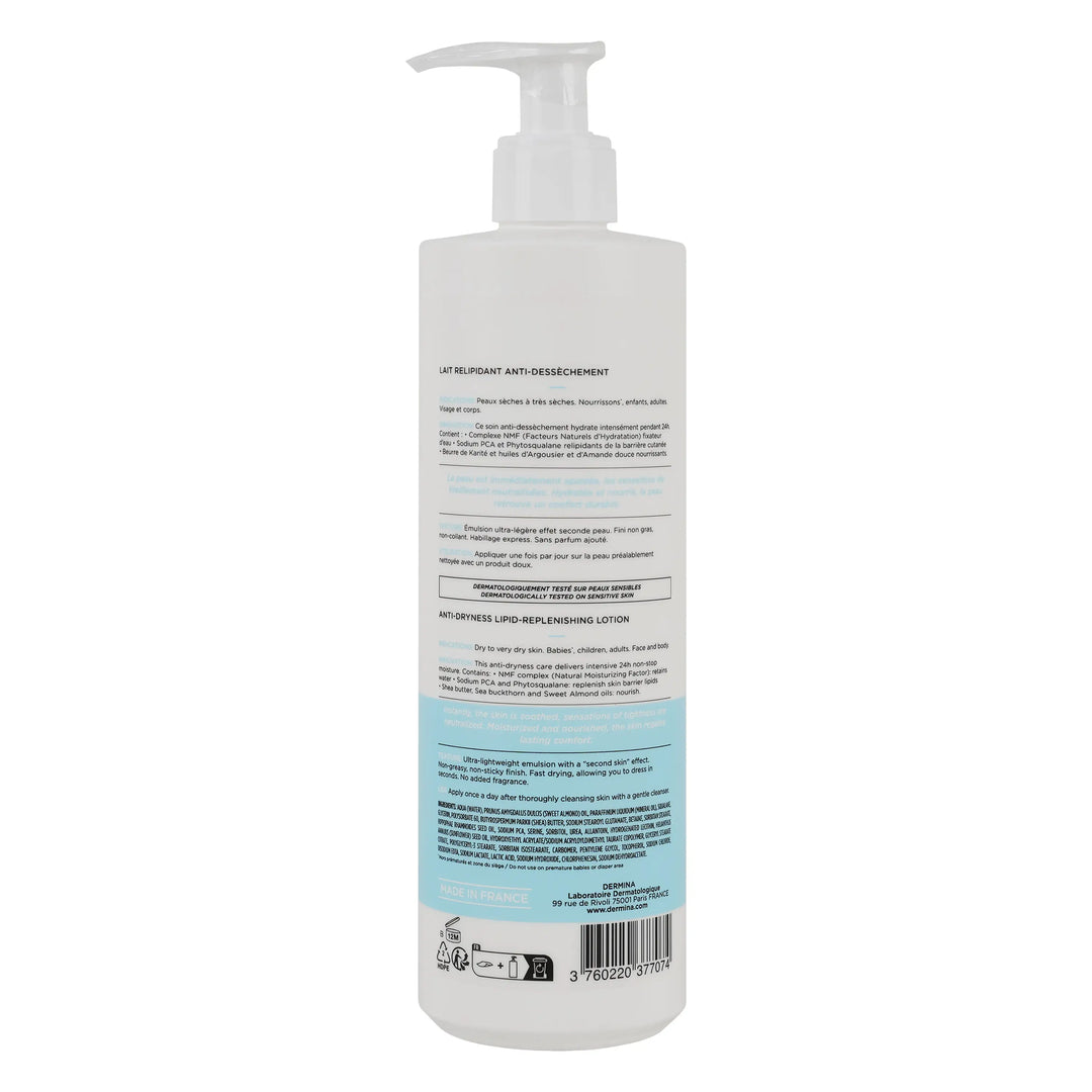 52906-Dermina Atolina Anti-Dryness Lipid-Replenishing Lotion 400ml +1