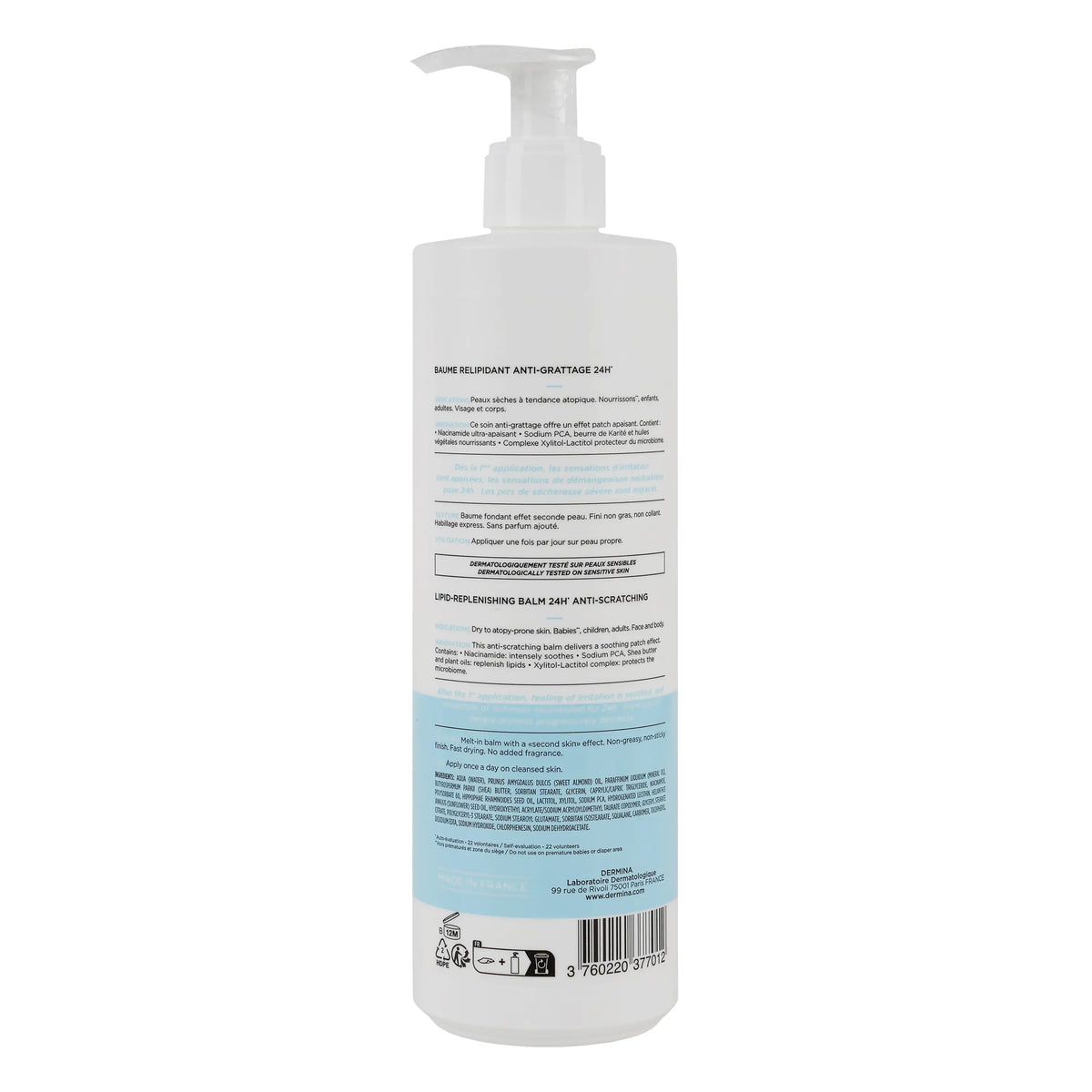 52907-Dermina Atolina Intense Lipid-Replenishing Balm 24h 400ml +1
