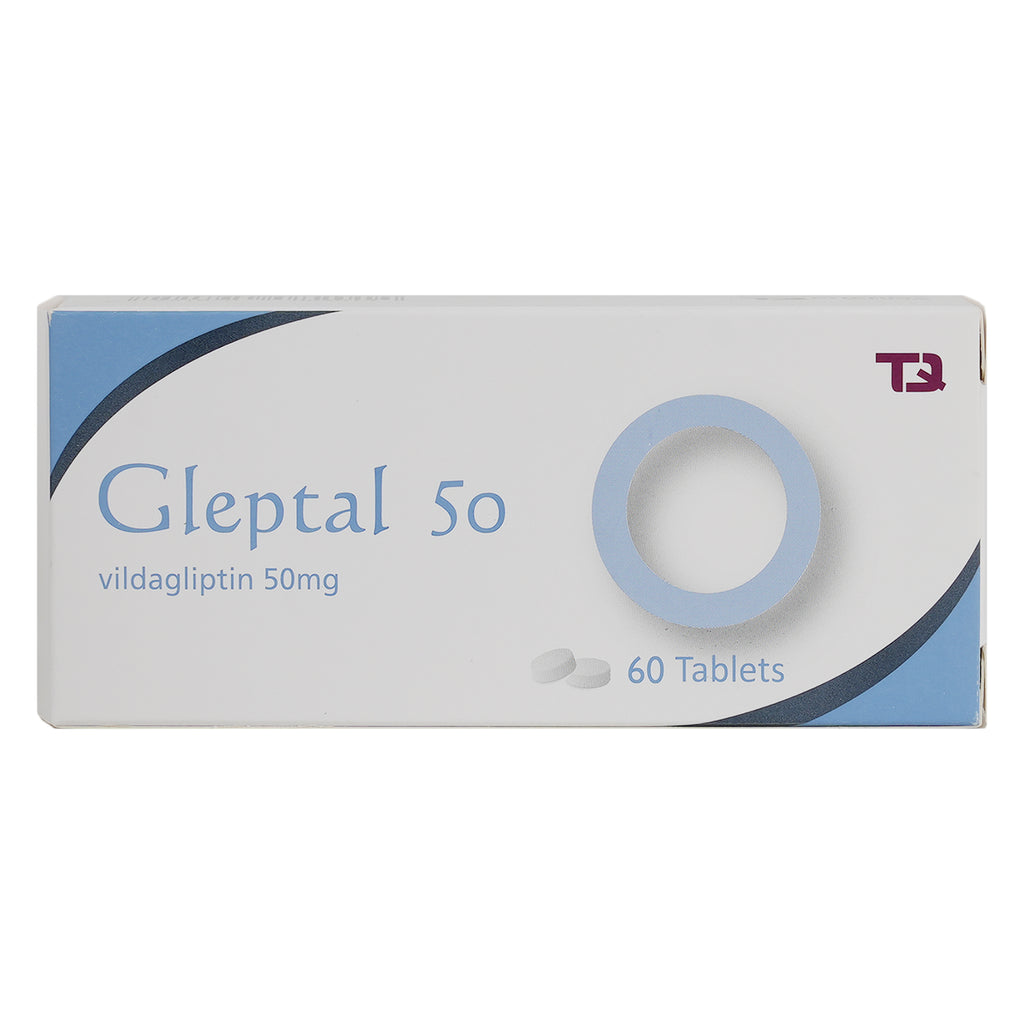 Gleptal Vildagliptin 50mg 60Tablets