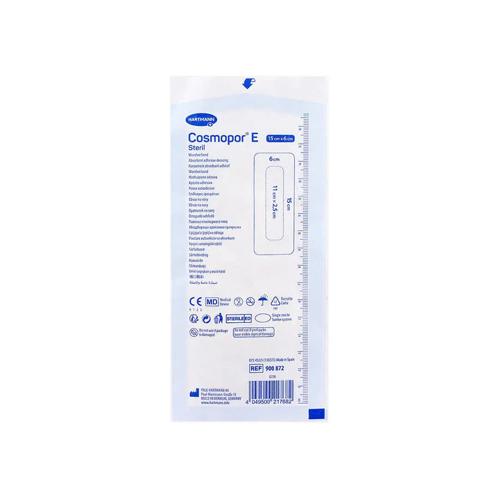 52916-Hartmann Cosmopor E Latexfree 15x6cm 1pc