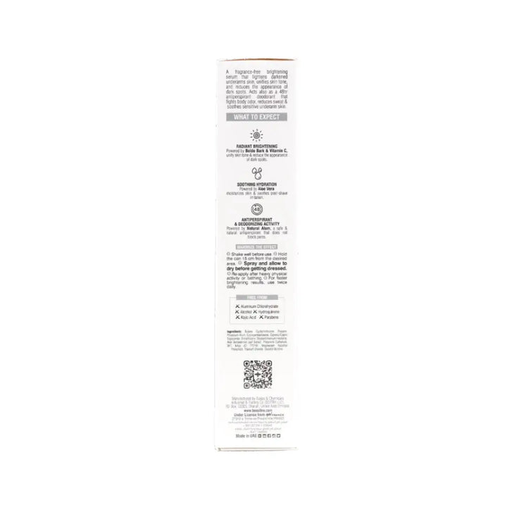 52925-Beesline Underarm Serum Vit C Spray 48h 150ml-Fragrance Free +3