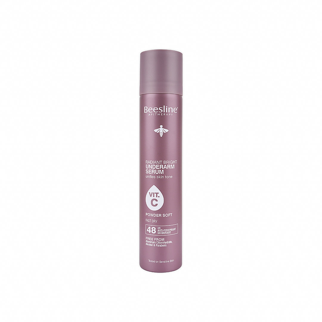 Beesline Underarm Serum Vit C Spray 48h 150ml-Powder Soft