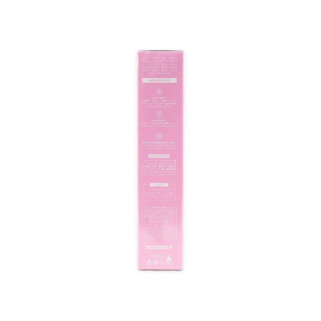 52927-Beesline Underarm Serum Vit C Spray 48h 150ml-Jouri Rose +4
