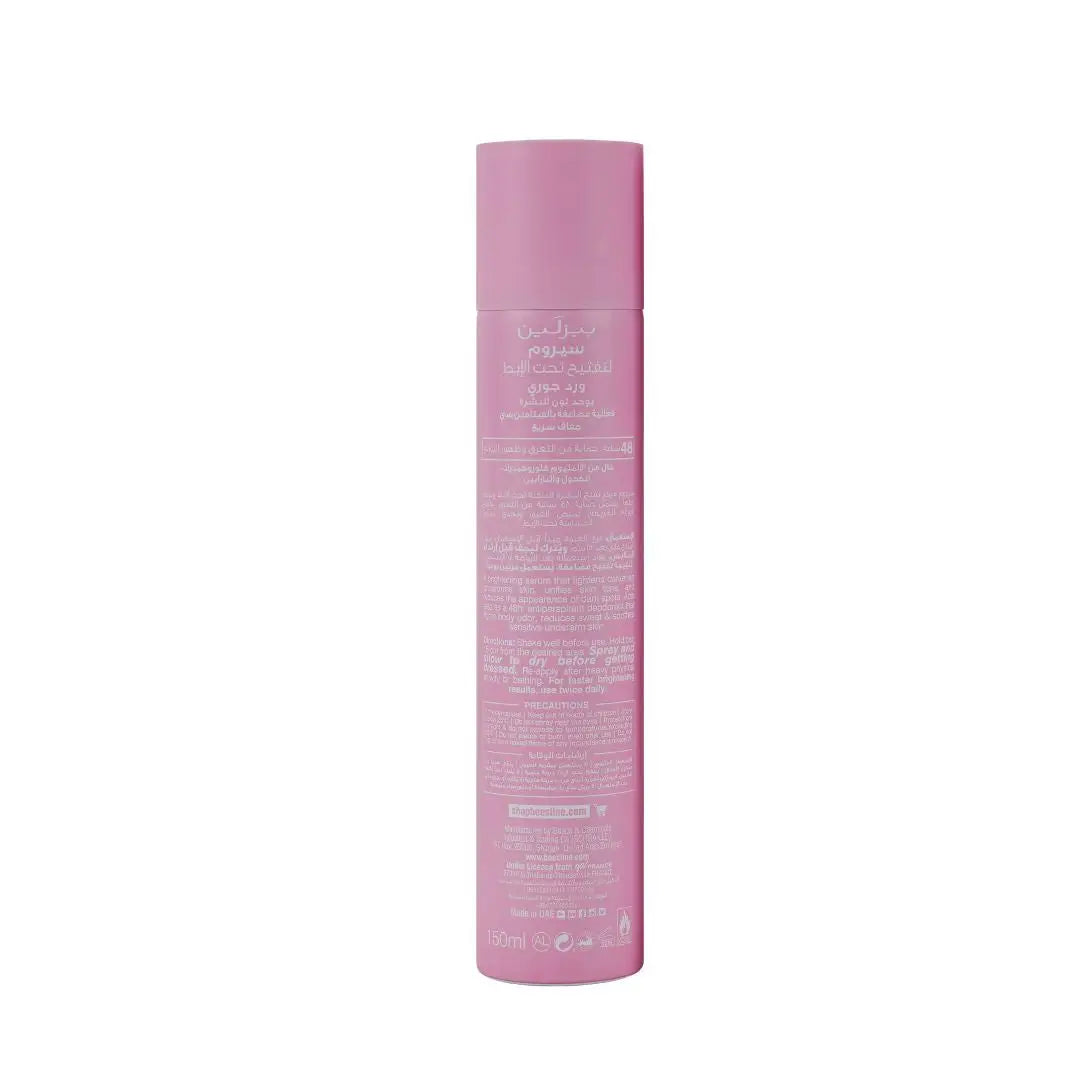52927-Beesline Underarm Serum Vit C Spray 48h 150ml-Jouri Rose +1