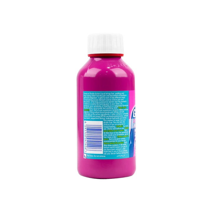 52928-Gaviscon Double Action Liquid Suspension 300ml-Mint +2