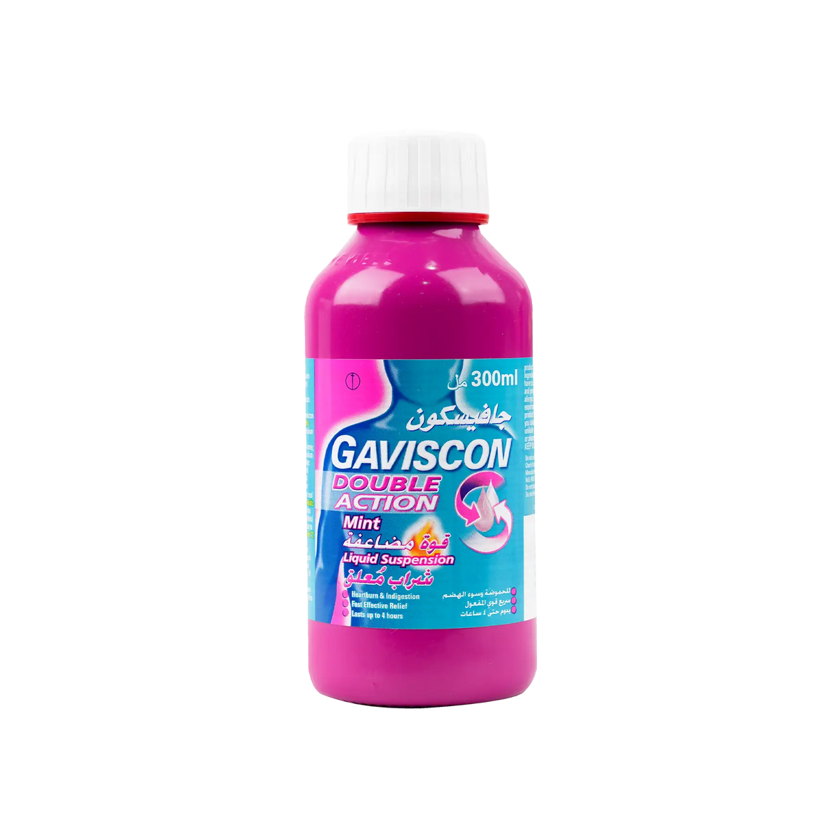52928-Gaviscon Double Action Liquid Suspension 300ml-Mint