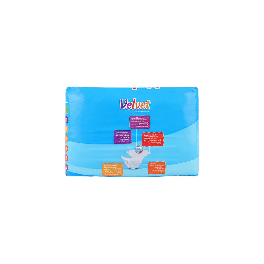 52958-Velvet No.1 Baby Diapers New Born 30Pcs (2-5KG) +3