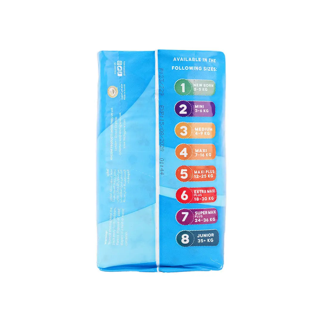 52959-Velvet No.2 Baby Diapers 30Pcs (3-6KG) +2