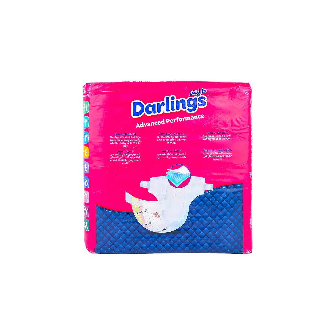 52967-Darlings No.4 Baby Diaper 27pcs (7-16kg) +3