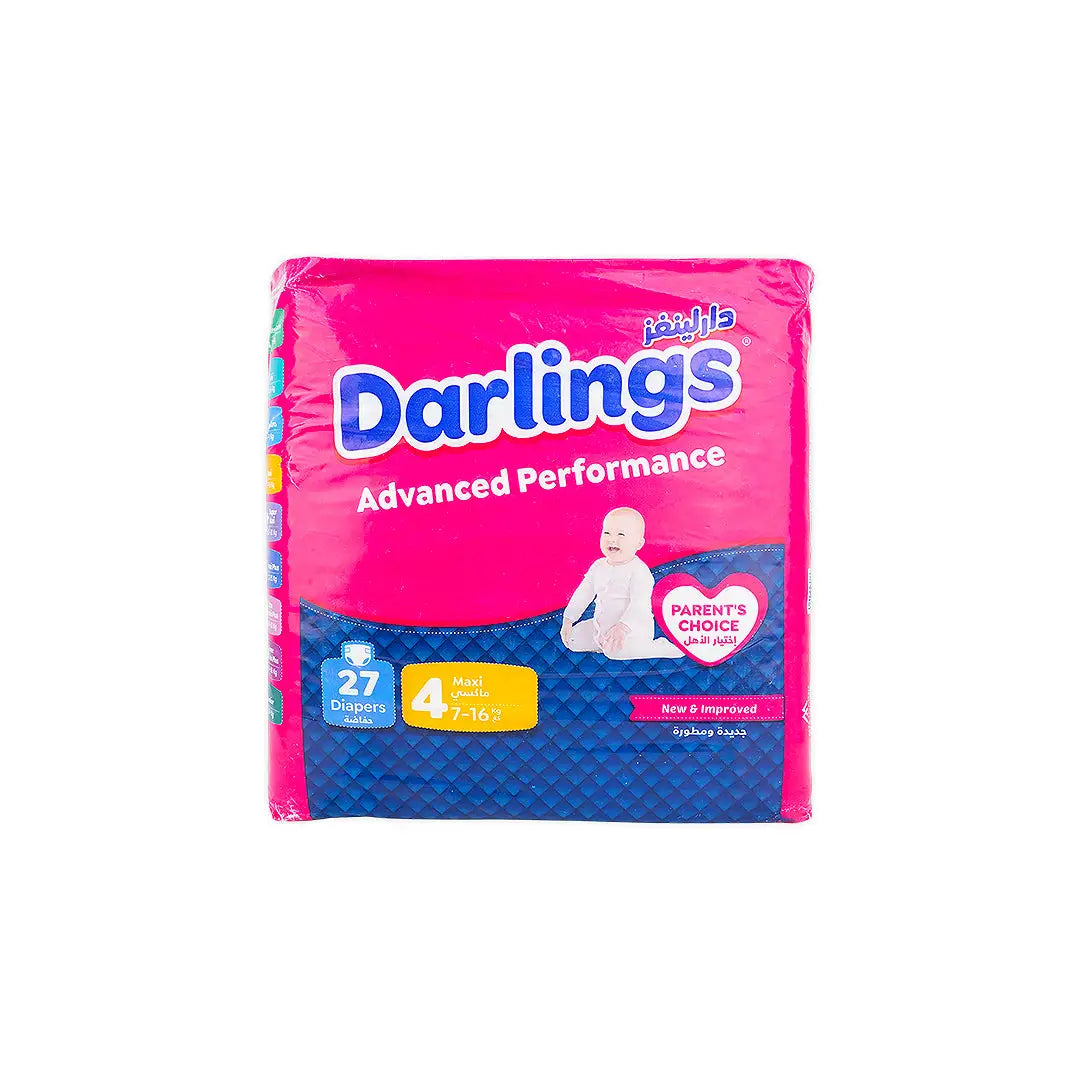 Darlings No.4 Baby Diaper 27pcs (7-16kg)