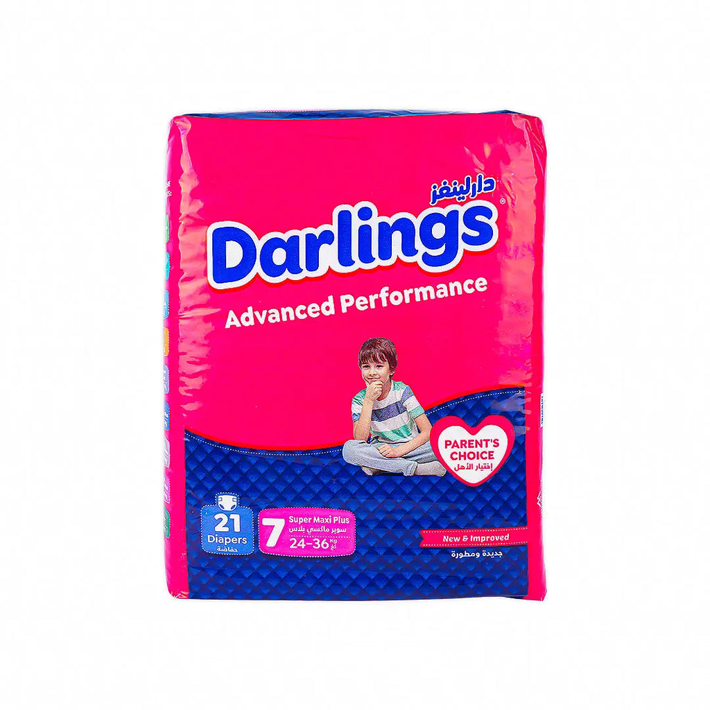 Darlings No.7 Baby Diaper 21pcs (24-36kg)