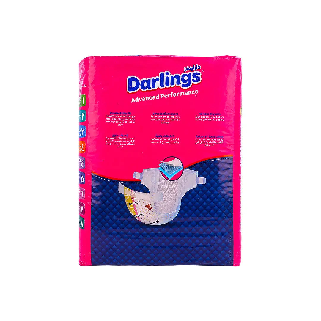 52974-Darlings No.8 Baby Diaper 21pcs (35+kg) +3