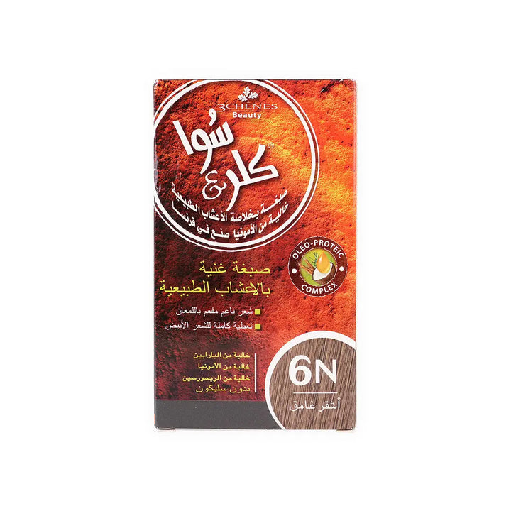 52977-3Chenes Color &amp; Soin Dark Blond - 6N +4